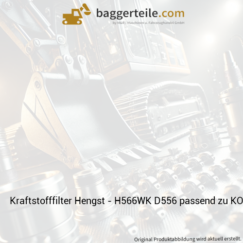 Kraftstofffilter Hengst - H566WK D556 passend zu KOMATSU
