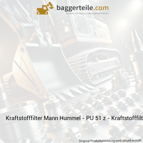 Kraftstofffilter Mann Hummel - PU 51 z - Kraftstofffilter