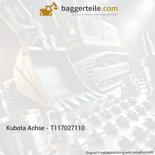 Kubota Achse - T117027110