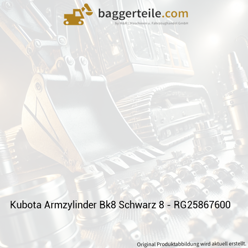 Kubota Armzylinder Bk8 Schwarz 8 - RG25867600
