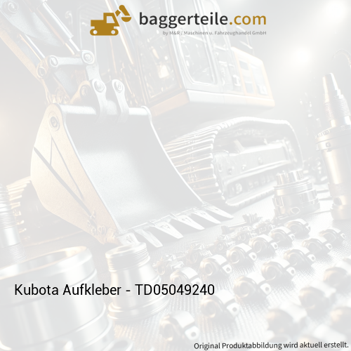 Kubota Aufkleber - TD05049240