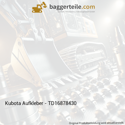 Kubota Aufkleber - TD16878430