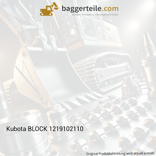 Kubota BLOCK 1219102110