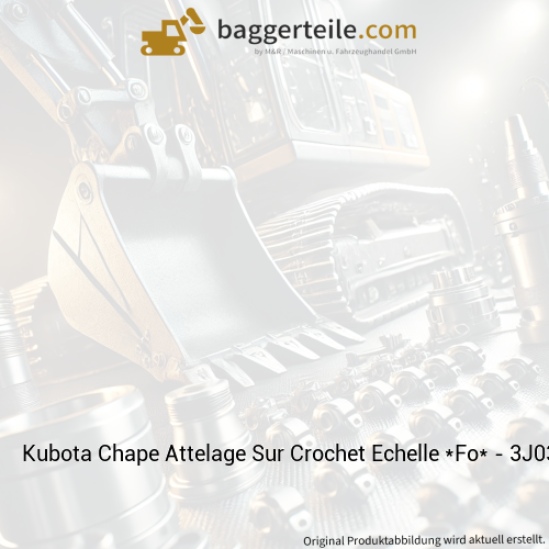 Kubota Chape Attelage Sur Crochet Echelle *Fo* - 3J03630500