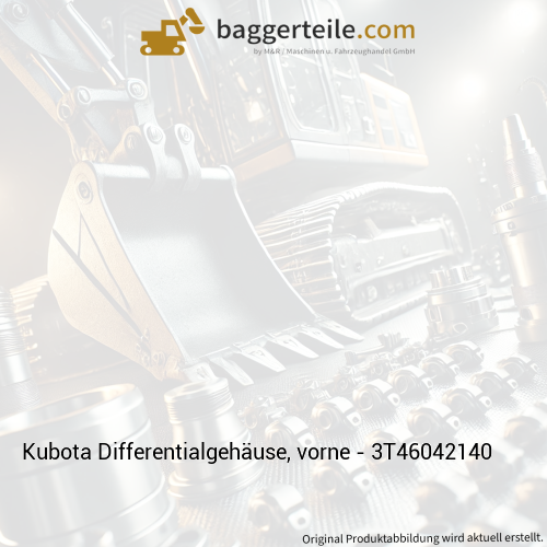 Kubota Differentialgehäuse, vorne - 3T46042140