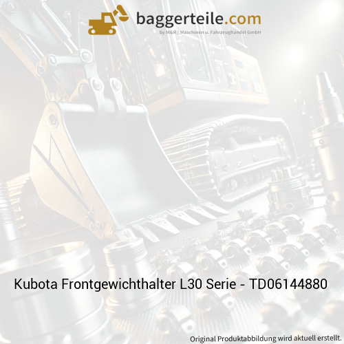 Kubota Frontgewichthalter L30 Serie - TD06144880