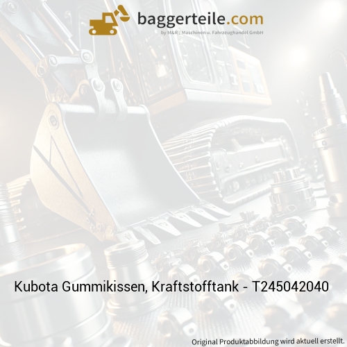 Kubota Gummikissen, Kraftstofftank - T245042040