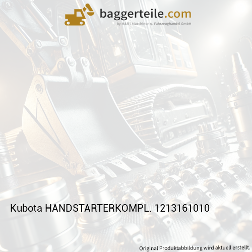 Kubota HANDSTARTERKOMPL. 1213161010