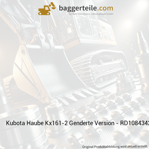 Kubota Haube Kx161-2 Genderte Version - RD10843420