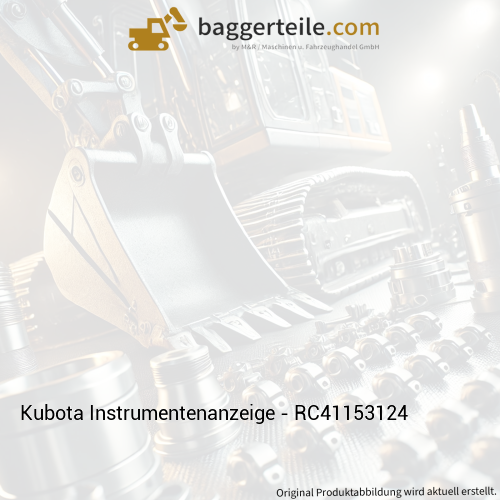 Kubota Instrumentenanzeige - RC41153124