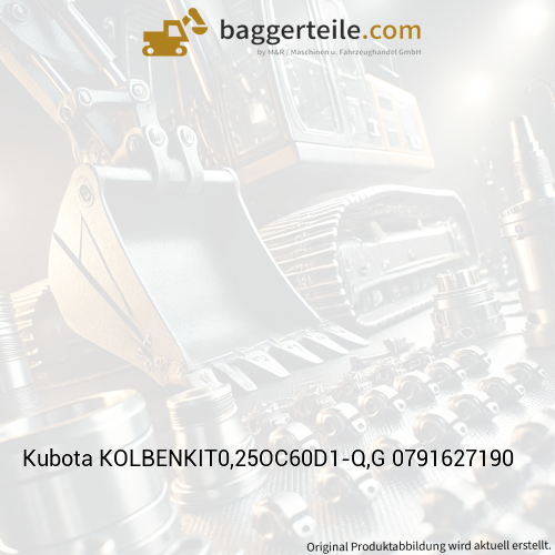 Kubota KOLBENKIT0,25OC60D1-Q,G 0791627190