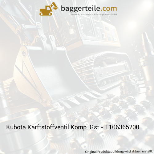 Kubota Karftstoffventil Komp. Gst - T106365200