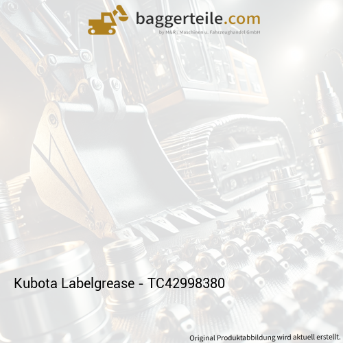 Kubota Labelgrease - TC42998380