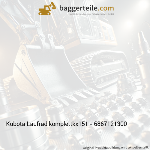 Kubota Laufrad komplettkx151 - 6867121300