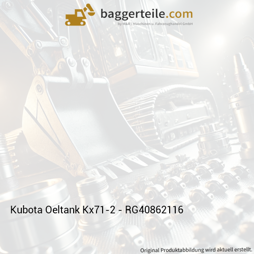 Kubota Oeltank Kx71-2 - RG40862116