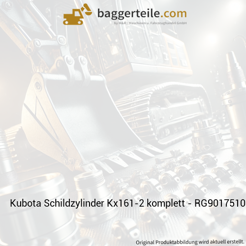 Kubota Schildzylinder Kx161-2 komplett - RG90175100