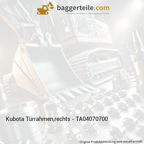 Kubota Türrahmen,rechts - TA04070700