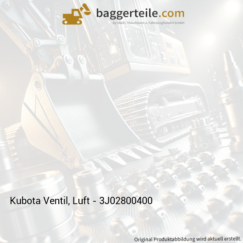 Kubota Ventil, Luft - 3J02800400
