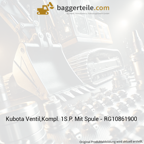 Kubota Ventil,Kompl. 1S.P. Mit Spule - RG10861900