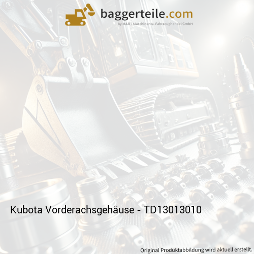 Kubota Vorderachsgehäuse - TD13013010