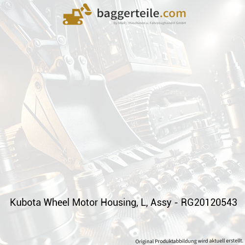Kubota Wheel Motor Housing, L, Assy - RG20120543