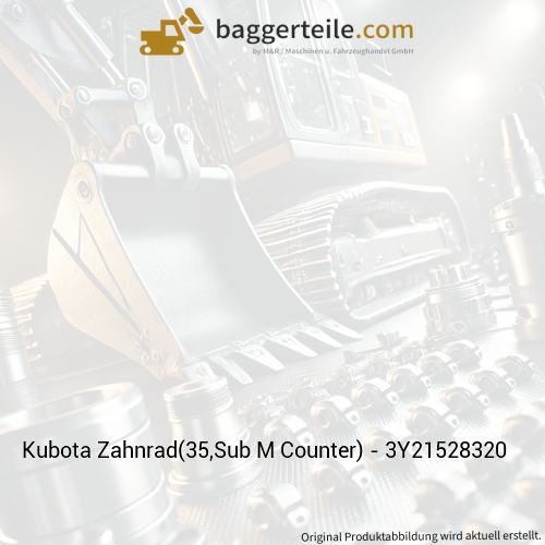 Kubota Zahnrad(35,Sub M Counter) - 3Y21528320