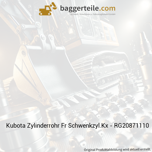 Kubota Zylinderrohr Fr Schwenkzyl.Kx - RG20871110