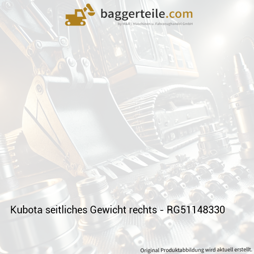 Kubota seitliches Gewicht rechts - RG51148330