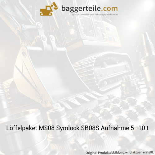 Löffelpaket MS08 Symlock SB08S Aufnahme 5–10 t
