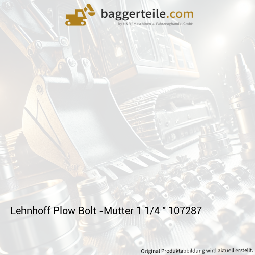 Lehnhoff Plow Bolt -Mutter 1 1/4 