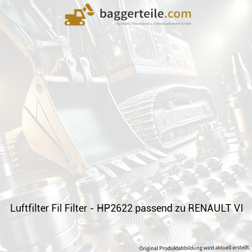 Luftfilter Fil Filter - HP2622 passend zu RENAULT VI
