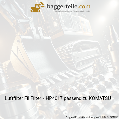 Luftfilter Fil Filter - HP4017 passend zu KOMATSU