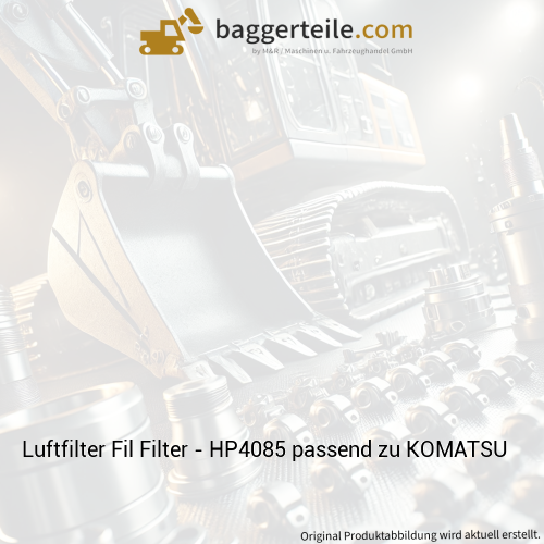 Luftfilter Fil Filter - HP4085 passend zu KOMATSU