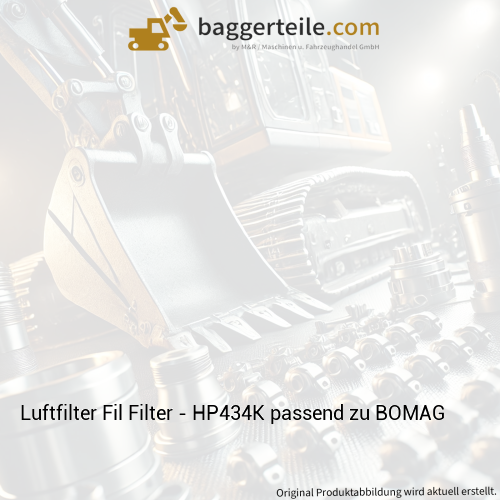 Luftfilter Fil Filter - HP434K passend zu BOMAG