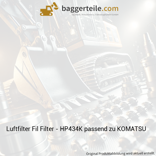 Luftfilter Fil Filter - HP434K passend zu KOMATSU