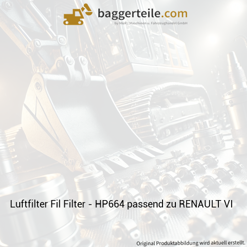 Luftfilter Fil Filter - HP664 passend zu RENAULT VI
