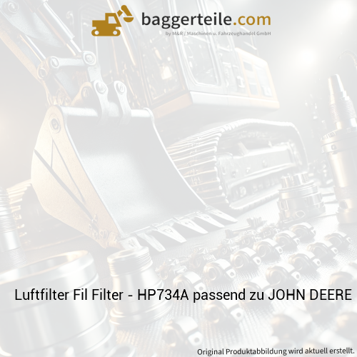Luftfilter Fil Filter - HP734A passend zu JOHN DEERE