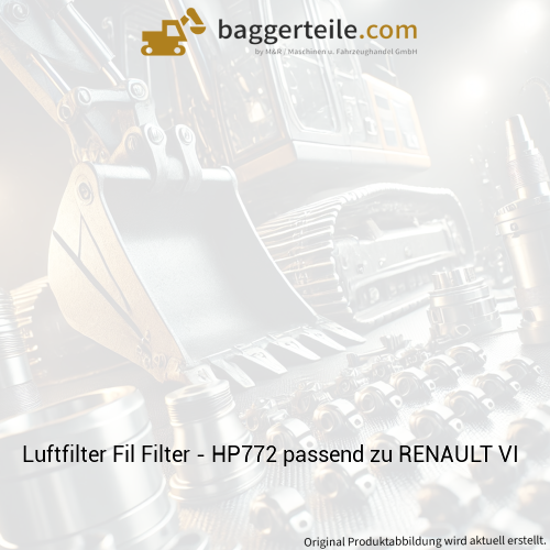 Luftfilter Fil Filter - HP772 passend zu RENAULT VI
