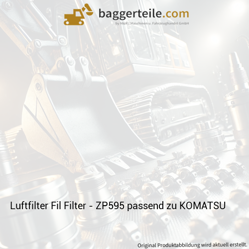 Luftfilter Fil Filter - ZP595 passend zu KOMATSU
