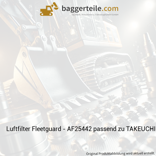 Luftfilter Fleetguard - AF25442 passend zu TAKEUCHI
