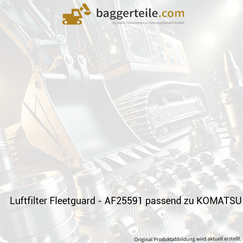 Luftfilter Fleetguard - AF25591 passend zu KOMATSU