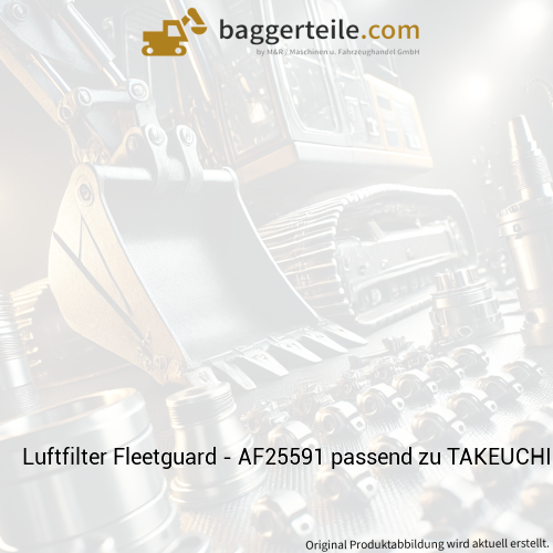 Luftfilter Fleetguard - AF25591 passend zu TAKEUCHI