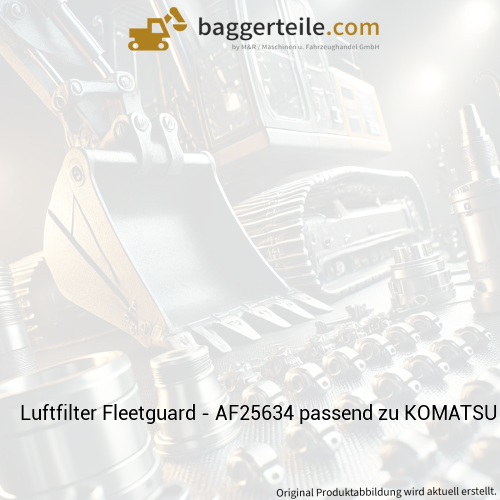 Luftfilter Fleetguard - AF25634 passend zu KOMATSU