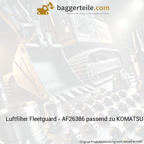 Luftfilter Fleetguard - AF26386 passend zu KOMATSU