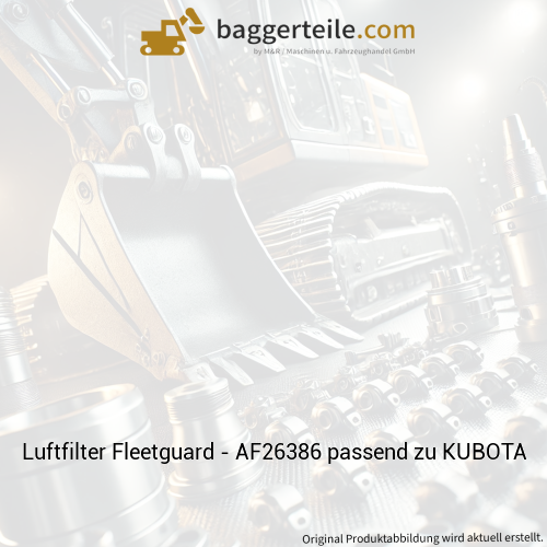 Luftfilter Fleetguard - AF26386 passend zu KUBOTA