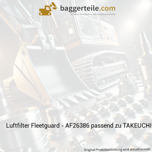 Luftfilter Fleetguard - AF26386 passend zu TAKEUCHI