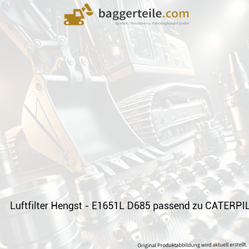 Luftfilter Hengst - E1651L D685 passend zu CATERPILLAR