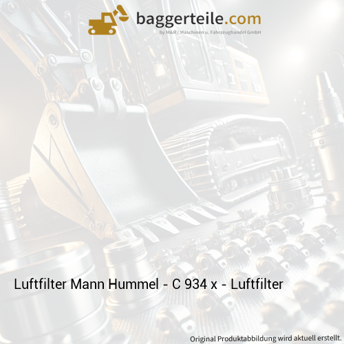 Luftfilter Mann Hummel - C 934 x - Luftfilter