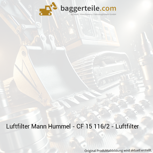 Luftfilter Mann Hummel - CF 15 116/2 - Luftfilter