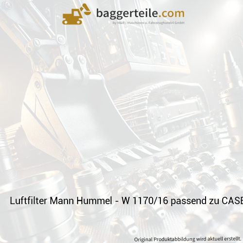 Luftfilter Mann Hummel - W 1170/16 passend zu CASE/CASE IH